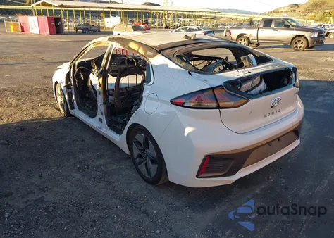2020 Hyundai Ioniq Hybrid Sel from USA, damaged, VIN KMHC85LC2LU225831